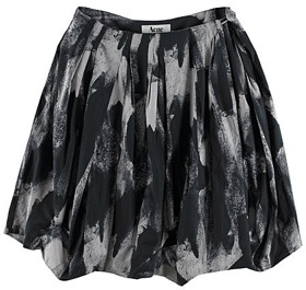 The Look For Less: Acne Jeans Flaunt Print Skirt 