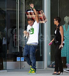 Rihanna and Chris Brown Shopping Together in LA