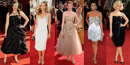 Which Shorter Hemline at the Emmy Awards Is Most Fab? 