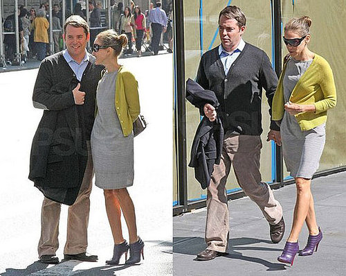 Sarah Jessica Parker Walks the Streets of NYC With Husband Matthew Broderick