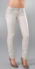 The Look For Less: Kova & T Light Gray Skinny Jeans 