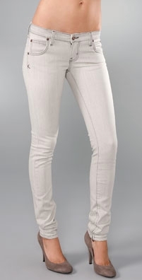 The Look For Less: Kova & T Light Gray Skinny Jeans 