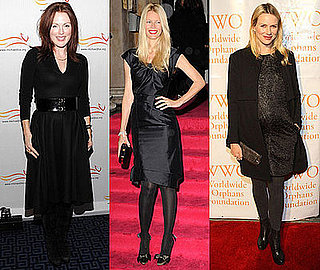 Julianne Moore, Naomi Watts, and Claudia Schiffer Wearing Black Dresses