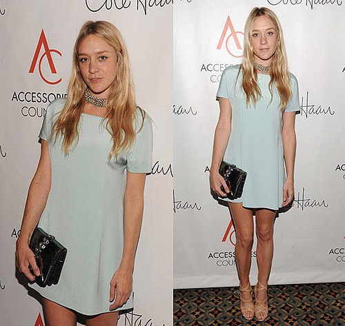 Chloe Sevigny in Mint Green Balenciaga at the 12th Annual ACE Awards