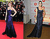Mischa Barton and Ivanka Trump Both Wear Alberta Ferretti's Blue One-Shoulder Gown