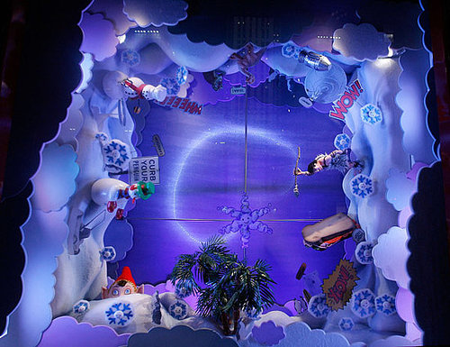 Behind the Seams: Saks Snowflake Spectacular Behind the Seams: Saks Snowflake Spectacular