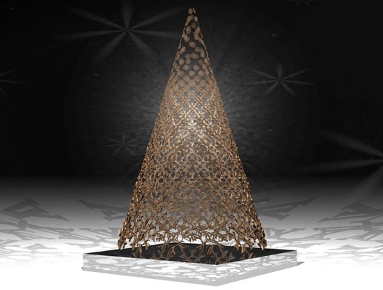 Simply Fab: Designers Dress Christmas Trees For Charity 