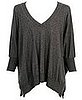 Fabworthy: Forever 21 V-Neck Batwing Sweater Top