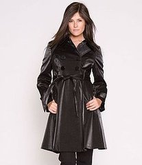 Fab Finger Discount: Kensie Metallic Trench Coat