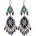 Lee Angel Dangling Enamel Earrings