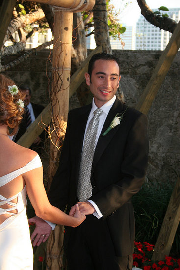 The groom.