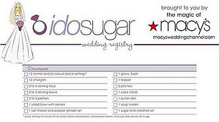 Sugar Shout Out: Download Our Wedding Registry Checklist