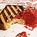 Grilled Lime Pound Cake With Raspberry Sorbet