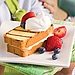 Cream-Filled Grilled Pound Cake