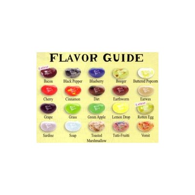 Booger and Ear Wax Jelly Beans Booger and Ear Wax Jelly Beans