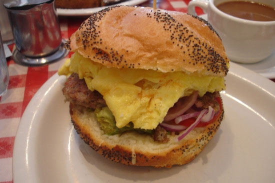 'Wich of the Week: Kaiser Egg and Sausage Sandwich 'Wich of the Week: Kaiser Egg and Sausage Sandwich