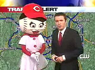 Weatherman Really Loves the Cincinnati Reds — or Drugs