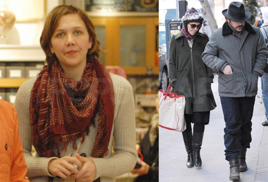 Maggie and Peter Bundled Up in NYC