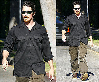 Photos of Christian Bale Out In LA, Link to Trailer For Terminator: Salvation