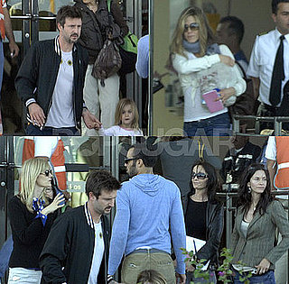 Photos of Jennifer Aniston in Cabo For New Year's With Cox-Arquettes, Laura Dern, Ben Harper