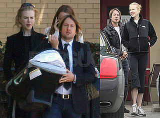 Photos of Nicole Kidman, Keith Urban, and Sunday Rose Urban doing Christmas in Nashville