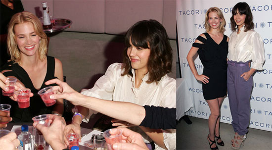 Jessica Alba and January Jones