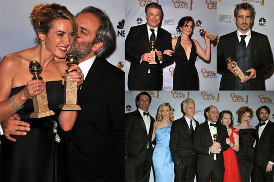 Golden Globes Press Room