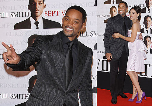 Photos of Will Smith, Rosario Dawson, at Seven Pounds Premiere in Paris