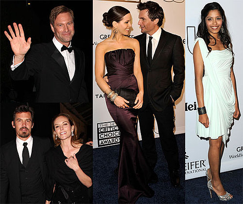 Photos of Kate Beckinsale, Len Wiseman, Aaron Eckhart, Josh Brolin, Diane Lane at Critics' Choice Afterparty