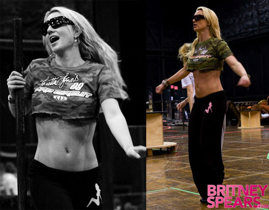 Britney's Getting Ready For Her Tour