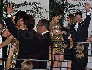 Photos of Katie Holmes Arriving in LA From NYC For Golden Globe Afterparty With Tom Cruise