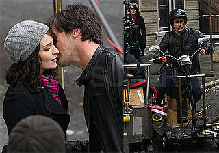 Photos of Jon Hamm Kissing Tina Fey While Filming 30 Rock in NYC