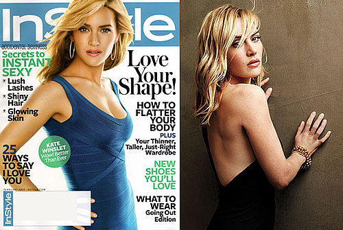 Photos and Quotes of Kate Winslet from February's InStyle