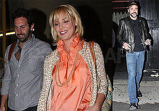 Photos of Katherine Heigl and Jeffrey Dean Morgan Watching Josh Kelley Perform at Hotel Cafe in LA