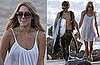 Lauren Conrad on the Beach with Kyle Howard
