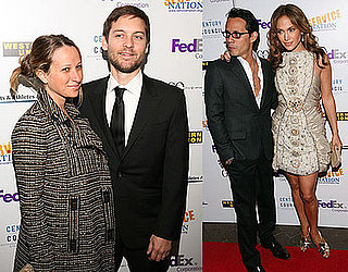 Photos of Tobey Maguire, Jennifer Meyer, Jennifer Lopez, Marc Anthony at the Artists and Athletes Alliance Inaugural Honors