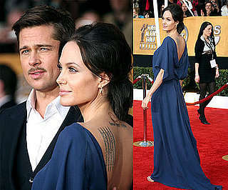 Angelina and Brad Hit the SAGs in Stride