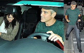 Photos of George Clooney Out to Dinner With a Girl in LA