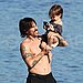 Anthony and Everly Hit the Sand