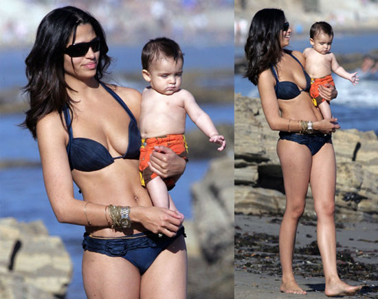 Camila and Levi on the Beach