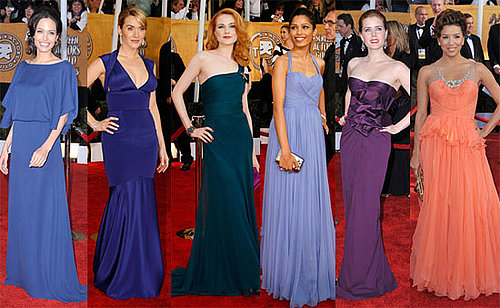 Photos of Angelina Jolie, Anne Hathaway, Kate Winslet and 2009 Screen Actors Guild Award Fashion