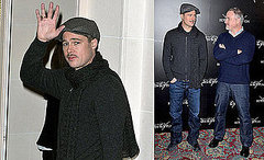 Photos of Brad Pitt at Benjamin Button Photo Call in Paris, Who Was Nominated for a Best Actor Oscar Photos of Brad Pitt at Benjamin Button Photo Call in Paris, Who Was Nominated for a Best Actor Oscar
