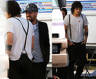 Photos of Orlando Bloom and Mark Ruffalo on the Set of Sympathy For Delicious