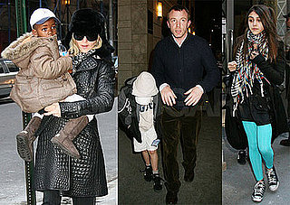 Madonna and Crew Out in NYC