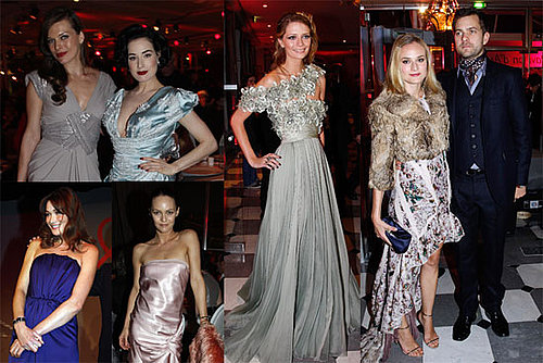 Photos of Diane Kruger, Joshua Jackson, Dita von Teese, Mischa Barton and Vanessa Paradis at the Fashion Dinner for AIDS