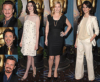 Photos of Kate Winslet, Anne Hathaway, Sean Penn, Robert Downey Jr., Penelope Cruz at the 2009 Oscar Nominees Luncheon