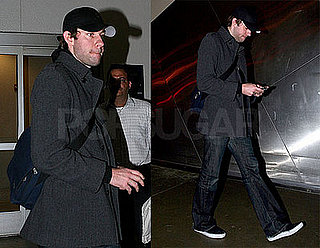 John Krasinski Flies Out Of LAX