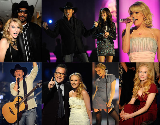 Photos of CMA Awards 2008 Carrie Underwood, Taylor Swift, Nicole Kidman Photos of CMA Awards 2008 Carrie Underwood, Taylor Swift, Nicole Kidman