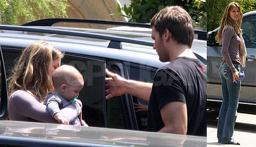 First Photos Of Tom Brady and Gisele Bunchen With his Son John