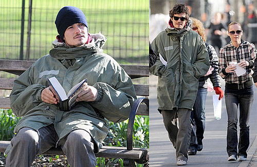 Orlando Bloom and Christina Ricci on the Set of New York, I Love You